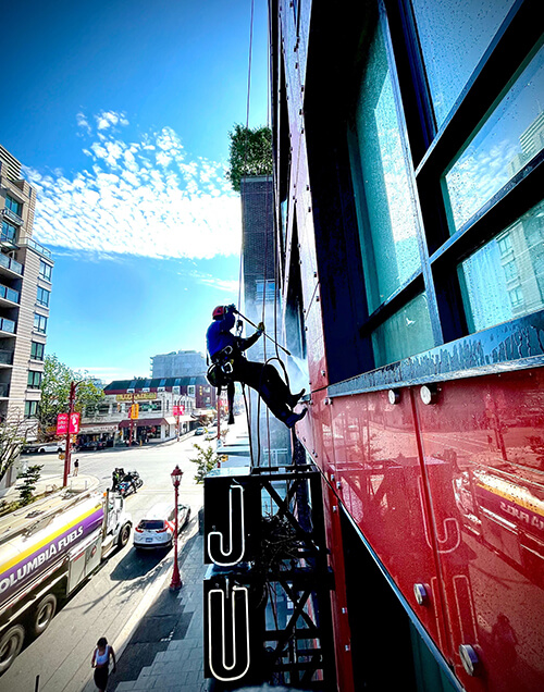 Commercial Building Window Cleaning in Surrey | Grime Fighters