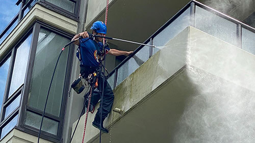 High-Rise Pressure Washing Richmond | Grime Fighters
