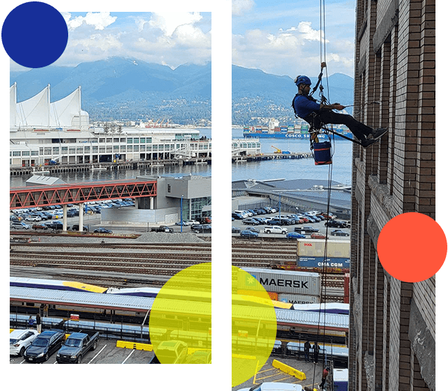 high-rise-side-cleaning Working on Siding Cleaning in Richmond | Grime Fighters