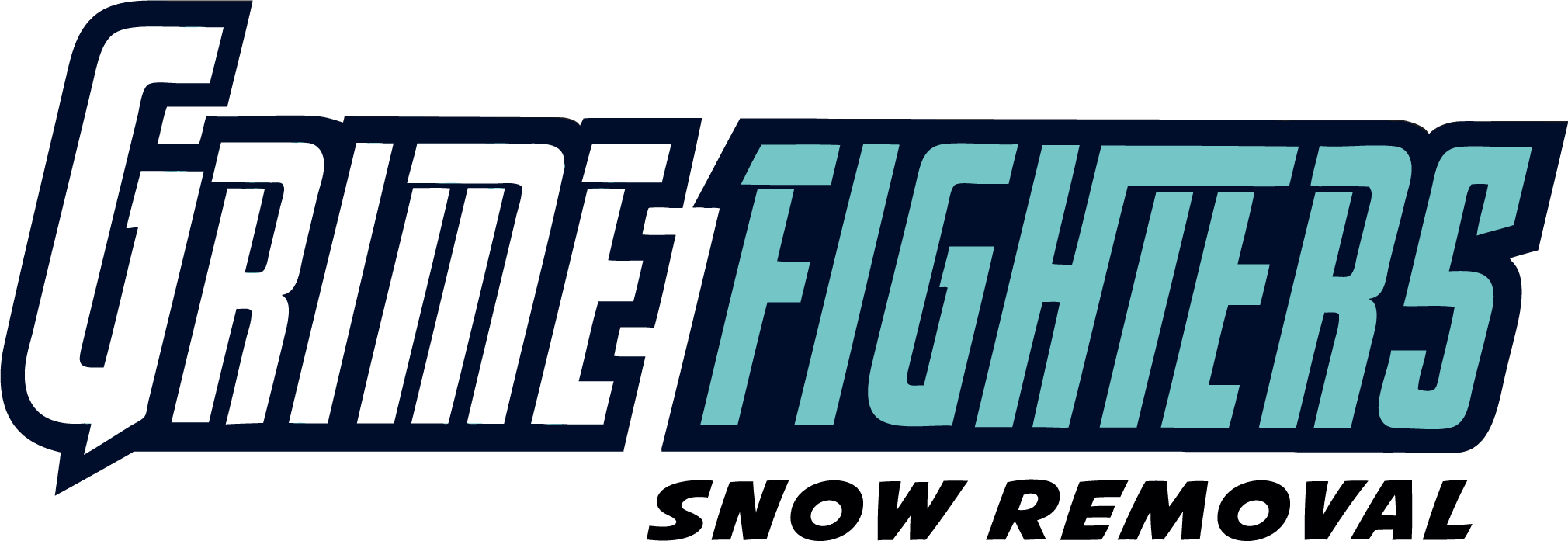 Snow Removal Logo | Grime Fighters