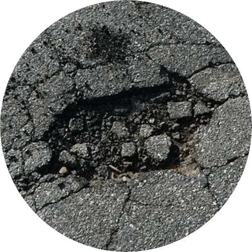 Asphalt Repair Example | Grime Fighters